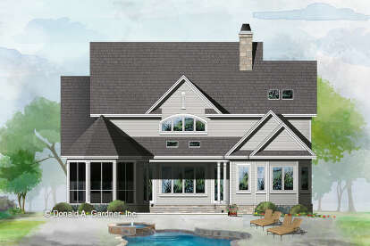 Craftsman House Plan #2865-00348 Elevation Photo