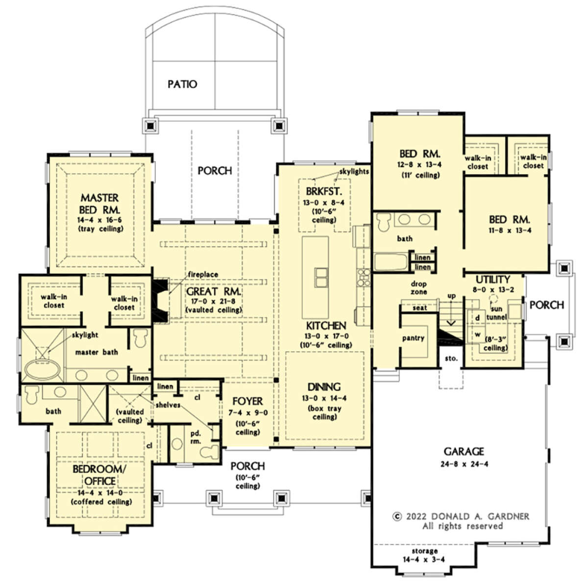 Main Floor  for House Plan #2865-00354
