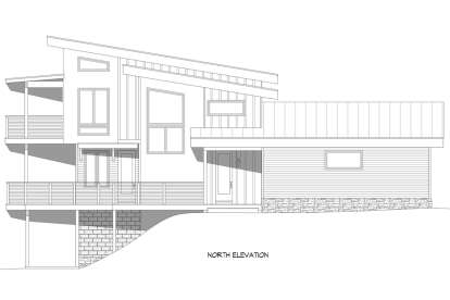 Contemporary House Plan #940-00670 Elevation Photo