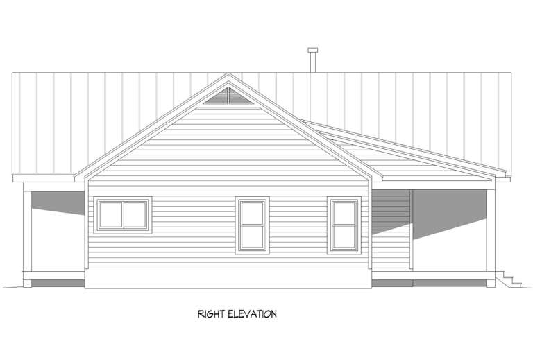 Country House Plan #940-00671 Elevation Photo