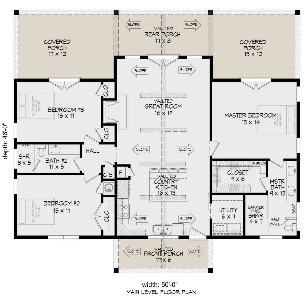 Main Floor  for House Plan #940-00671