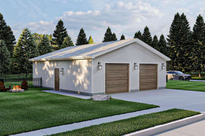 Cottage House Plan #963-00706 Elevation Photo