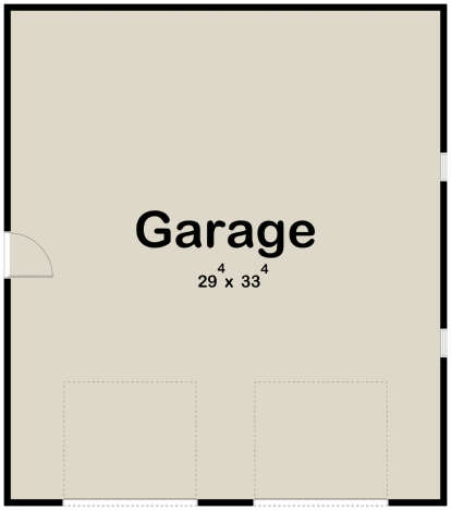 Garage Floor for House Plan #963-00706
