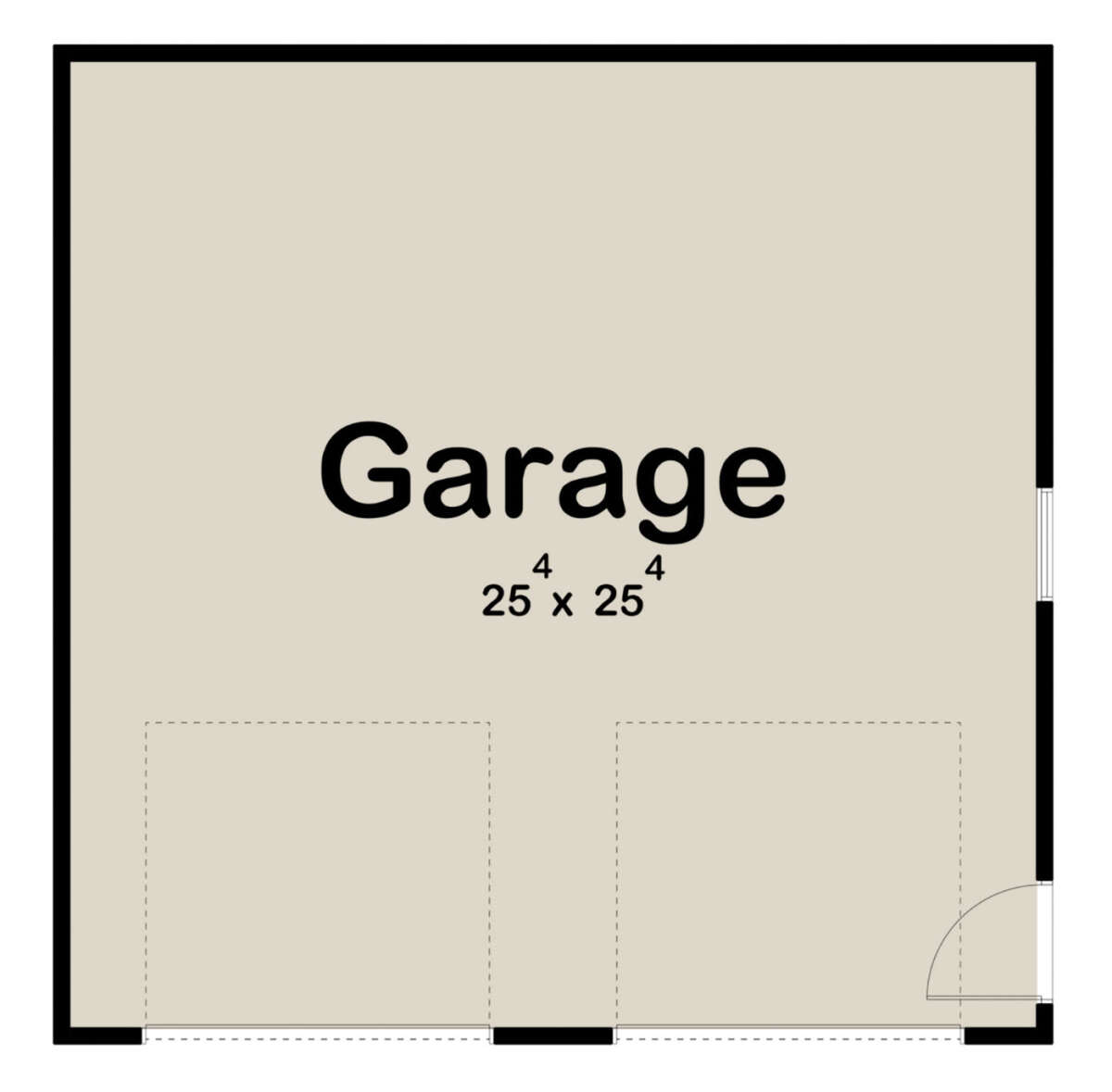 Garage Floor for House Plan #963-00708