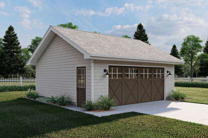 House Plan House Plan #28179 Angled Front Elevation