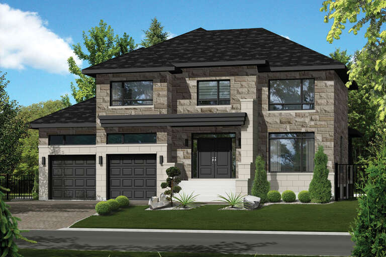 House Plan House Plan #28181 Front Elevation 