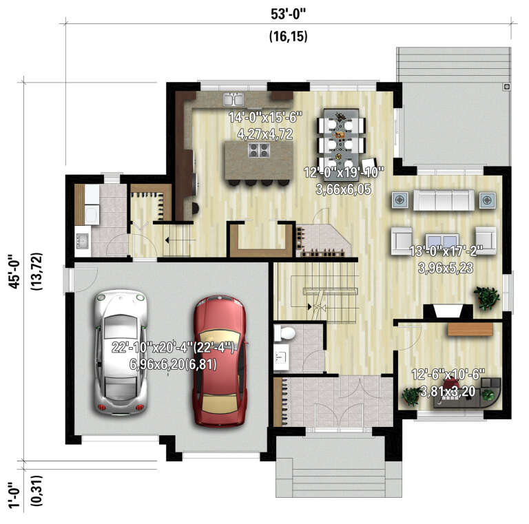 House Plan House Plan #28181 Drawing 1