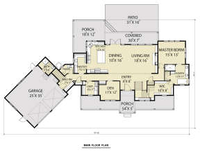 Main Floor  for House Plan #2464-00052
