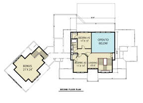 Second Floor for House Plan #2464-00052