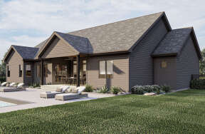 Modern House Plan #963-00710 Elevation Photo
