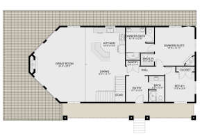 Main Floor  for House Plan #2802-00187