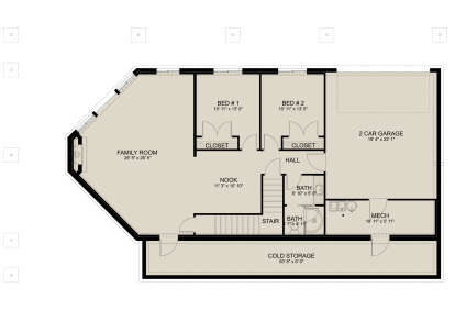 House Plan House Plan #28186 Drawing 3