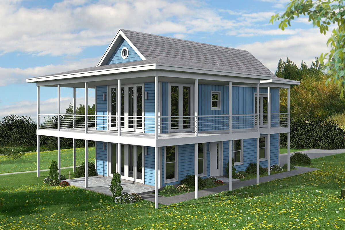 Coastal Plan: 968 Square Feet, 1 Bedroom, 2 Bathrooms - 940-00673