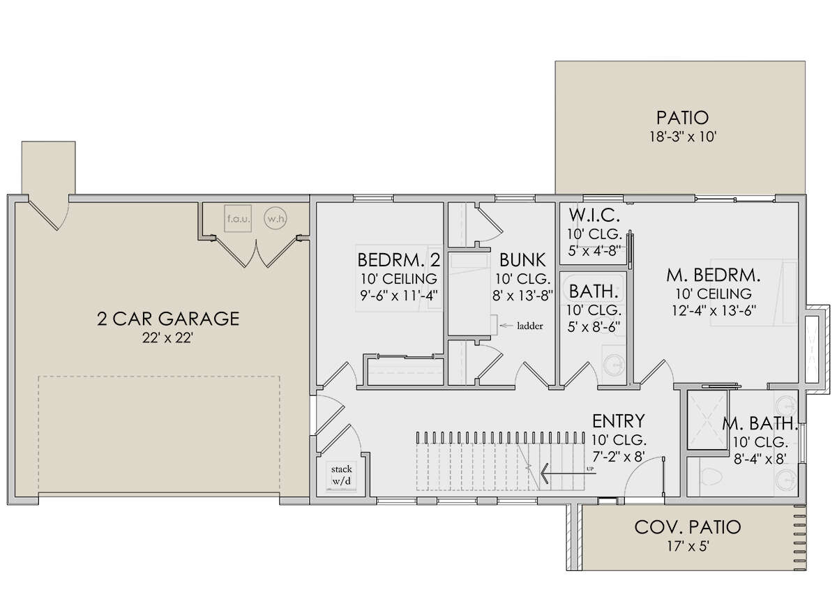 Main Floor  for House Plan #6422-00012