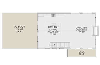 Second Floor for House Plan #6422-00012