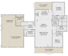 Main Floor  for House Plan #6422-00013