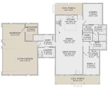 House Plan House Plan #28192 Drawing 1