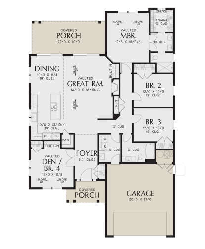 House Plan House Plan #28195 Drawing 1