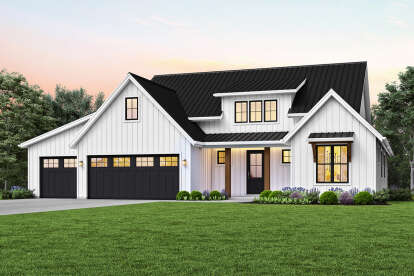 House Plan House Plan #28197 Angled Front Elevation