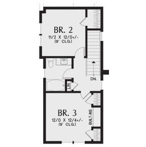 Second Floor for House Plan #2559-00956