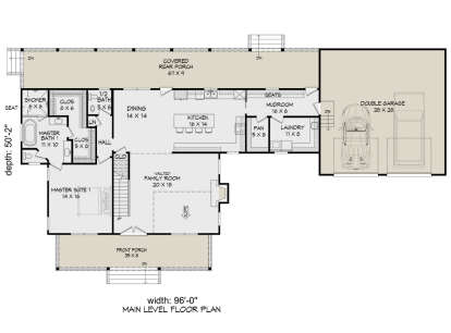 House Plan House Plan #28199 Drawing 1