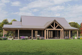 Barn House Plan #009-00317 Elevation Photo