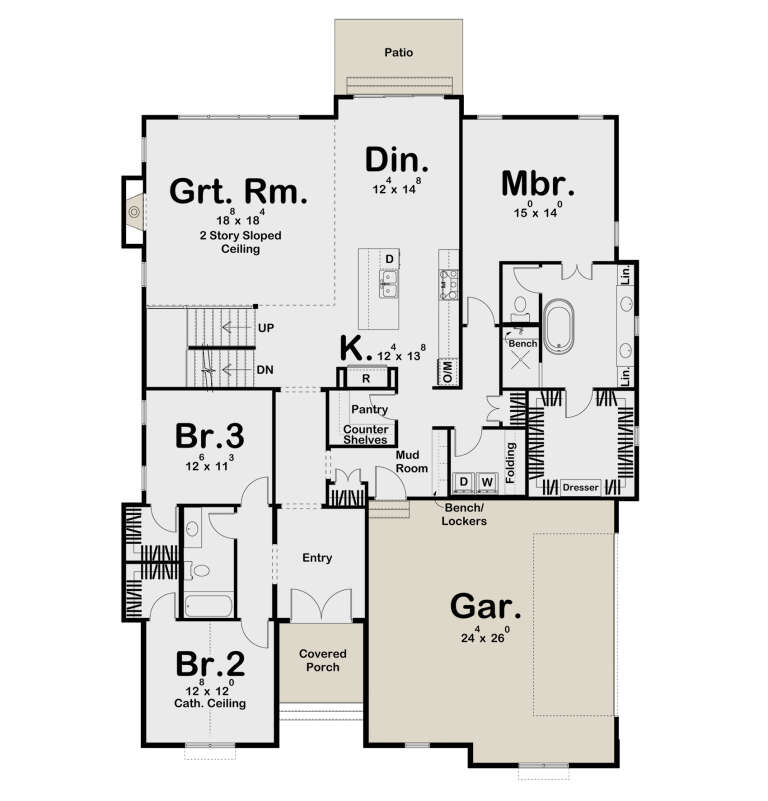 House Plan House Plan #28204 Drawing 1