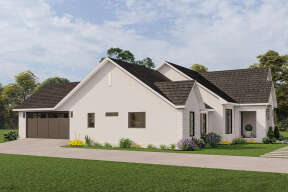 Modern House Plan #041-00315 Elevation Photo