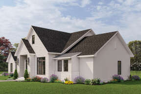 Modern House Plan #041-00315 Elevation Photo