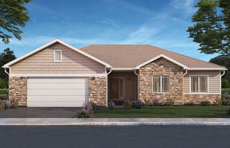 House Plan House Plan #28207 Front Elevation 