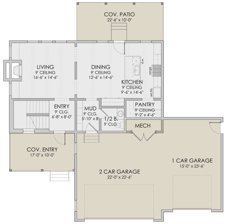 House Plan House Plan #28208 Drawing 1