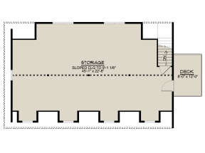 Second Floor for House Plan #5032-00192