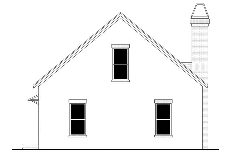 Craftsman House Plan #041-00316 Elevation Photo