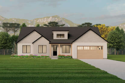 Craftsman House Plan #6422-00018 Elevation Photo