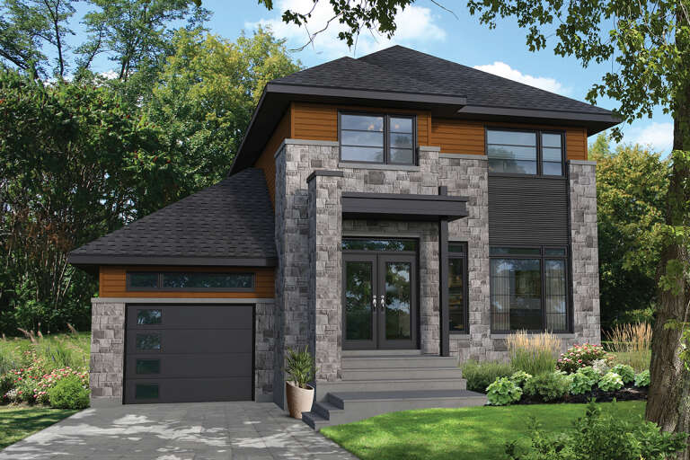 House Plan House Plan #28213 Front Elevation 