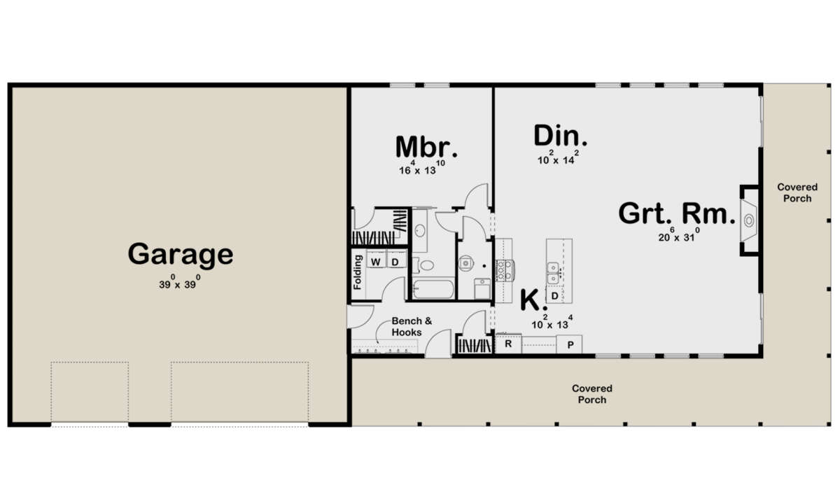 Main Floor  for House Plan #963-00712
