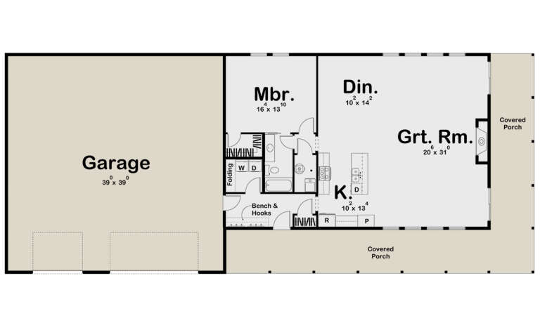 House Plan House Plan #28214 Drawing 1