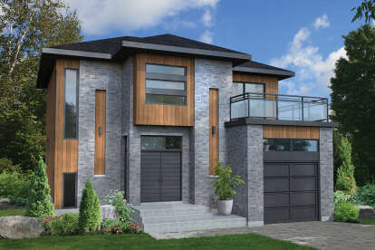 House Plan House Plan #28218 Front Elevation 