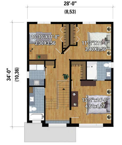 House Plan House Plan #28228 Drawing 2