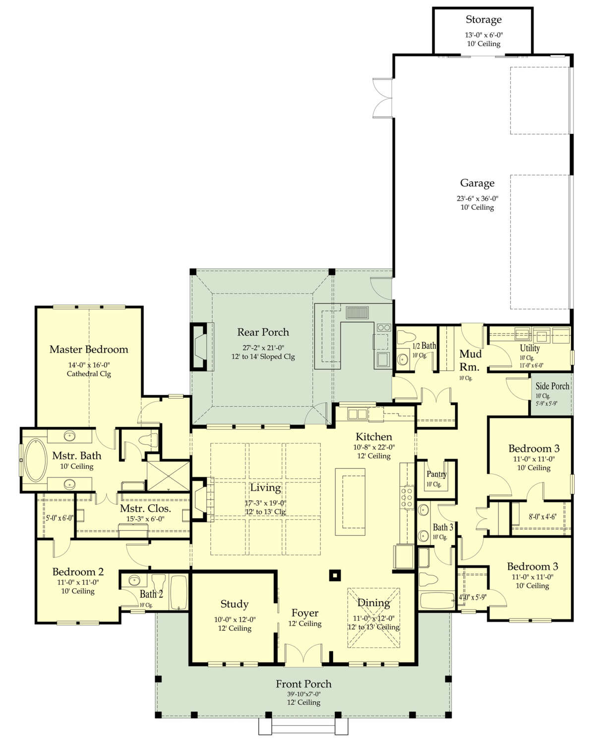 Main Floor  for House Plan #7516-00069