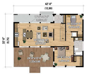 Main Floor  for House Plan #6146-00541