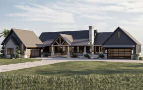Craftsman House Plan #963-00713 Elevation Photo