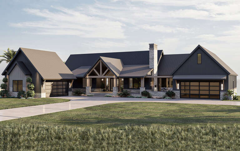 House Plan House Plan #28238 Front Elevation 