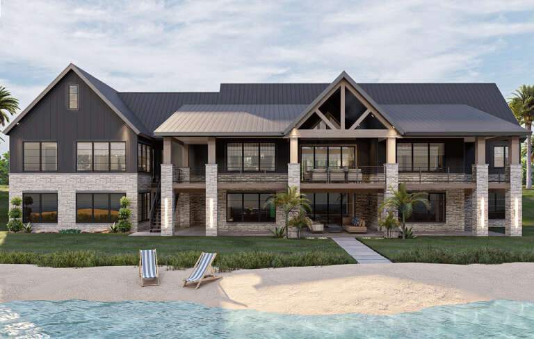 Craftsman House Plan #963-00713 Elevation Photo