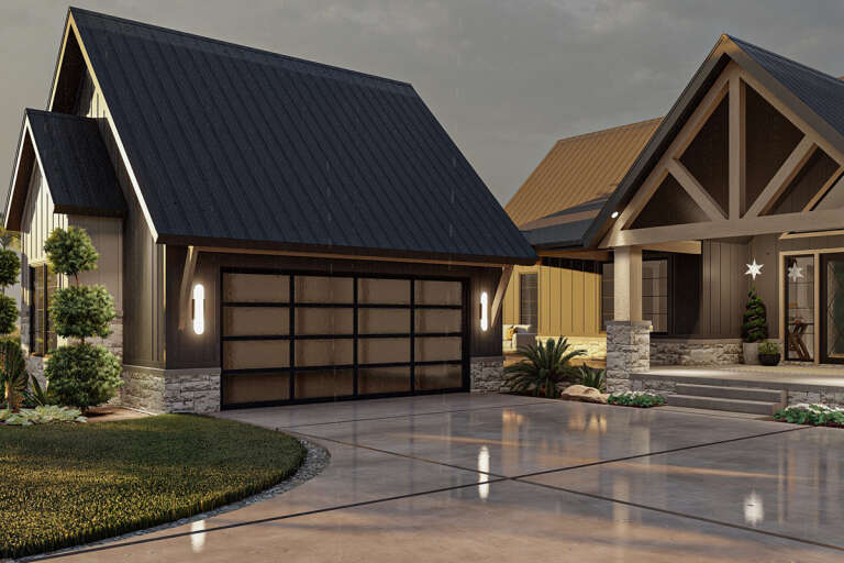Craftsman House Plan #963-00713 Elevation Photo