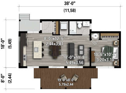 House Plan House Plan #28241 Drawing 1