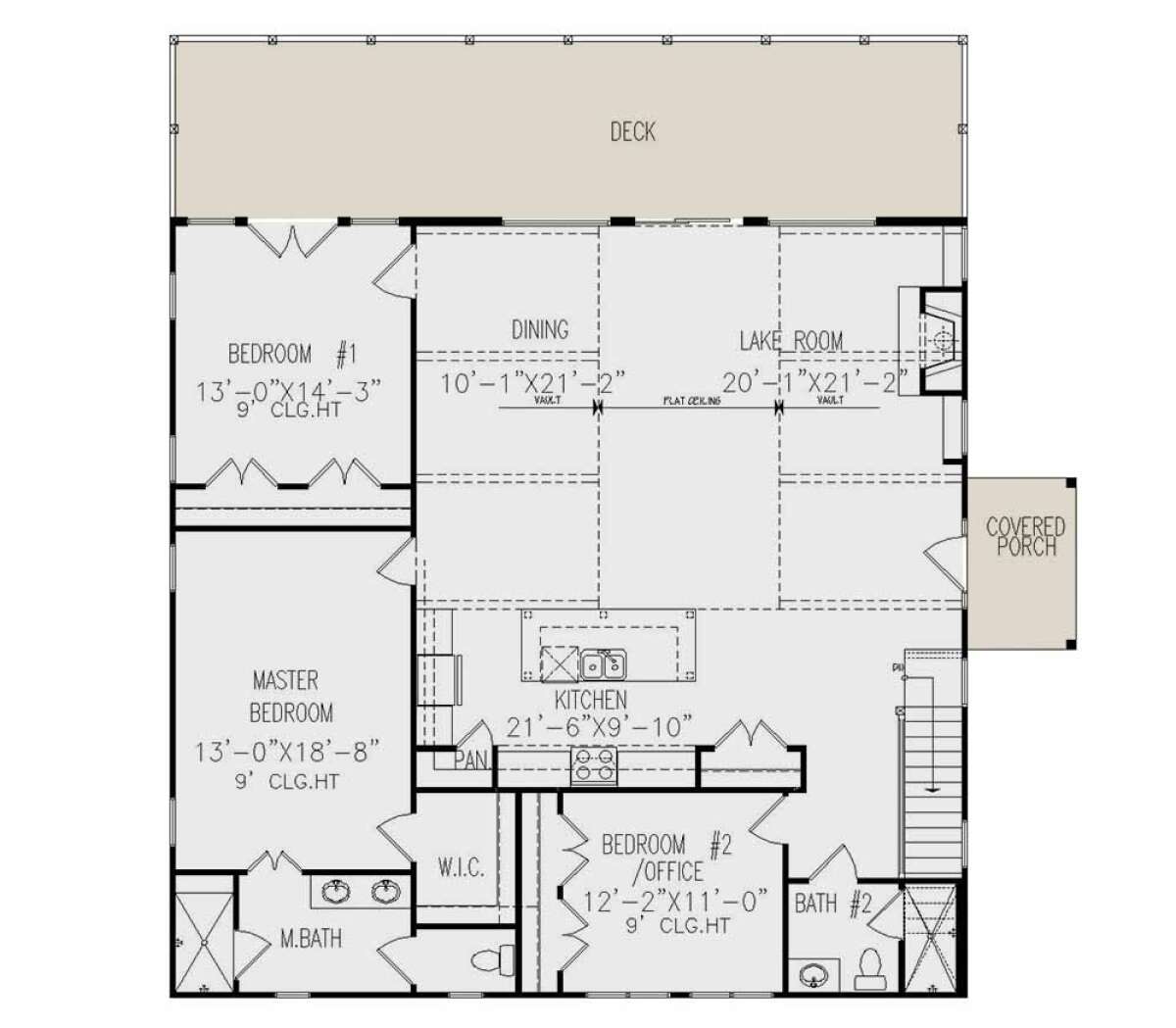Main Floor for House Plan #699-00348