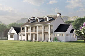 Luxury House Plan #6422-00019 Elevation Photo