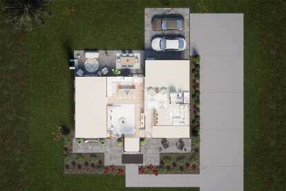Craftsman House Plan #7174-00005 Elevation Photo