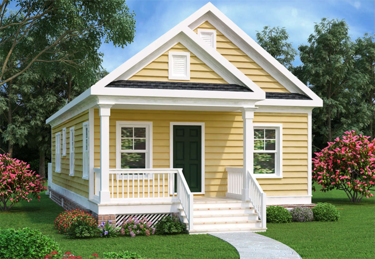 Traditional Plan: 966 Square Feet, 2 Bedrooms, 1 Bathroom ...